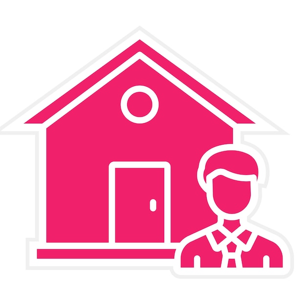 Diseño vectorial de estilo de icono de envío directo