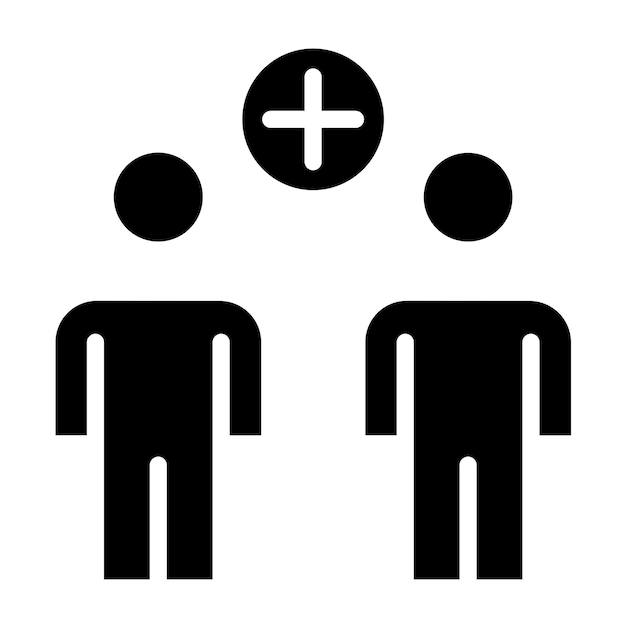 Diseño vectorial Estilo del icono del equipo médico