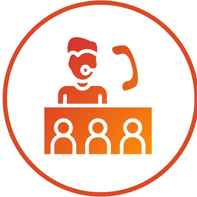 Diseño vectorial Estilo del icono de escalada de llamada