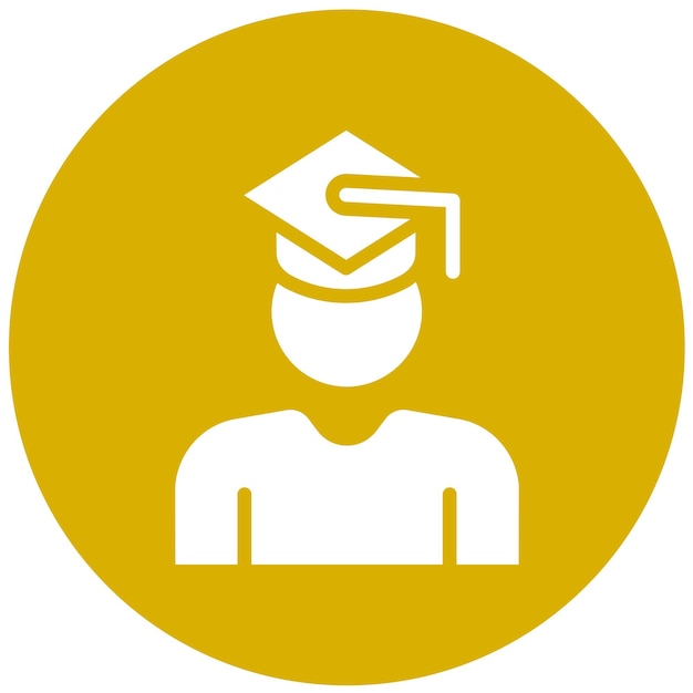 Diseño vectorial Estilo del icono de la escuela