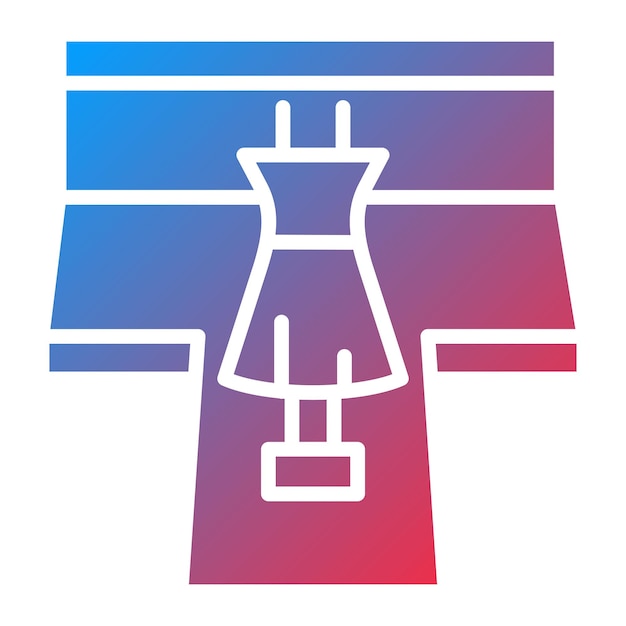 Diseño vectorial Estilo de icono de espectáculo de moda