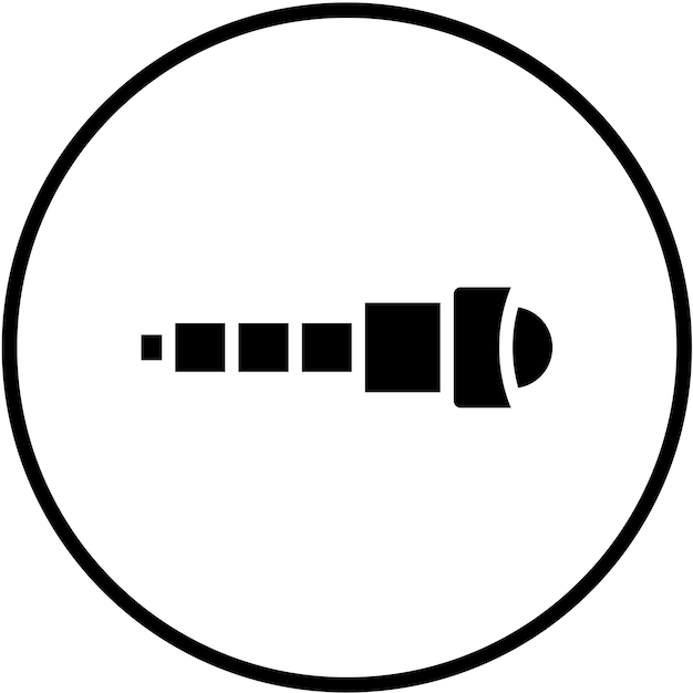 Diseño vectorial de estilo de icono de espejo