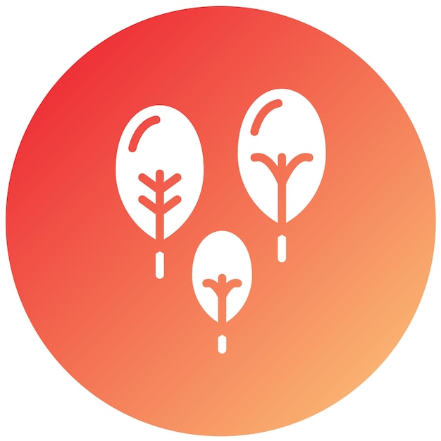Diseño vectorial de estilo de icono de espinaca
