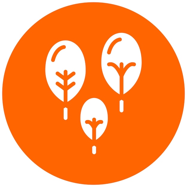 Diseño vectorial de estilo de icono de espinaca