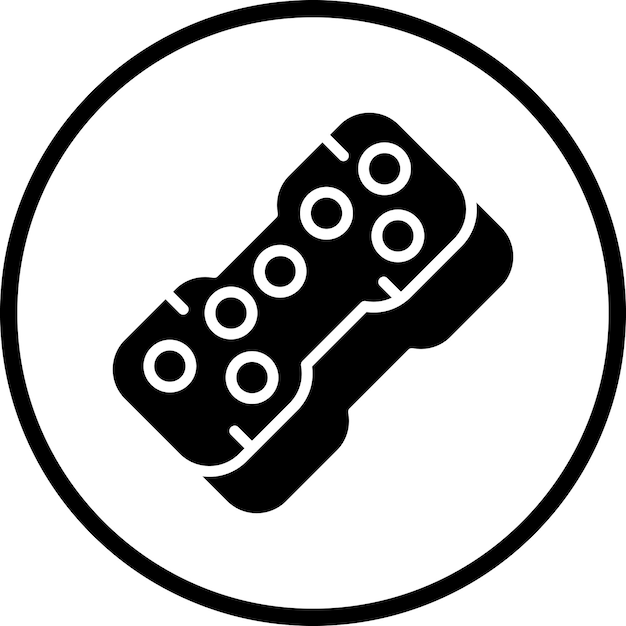 Diseño vectorial Estilo de icono de esponja