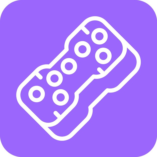 Diseño vectorial Estilo de icono de esponja