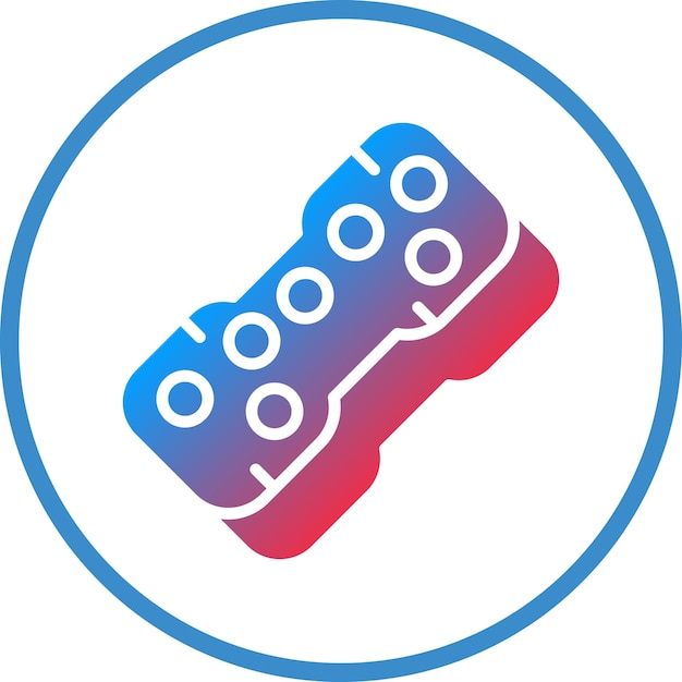 Diseño vectorial Estilo de icono de esponja