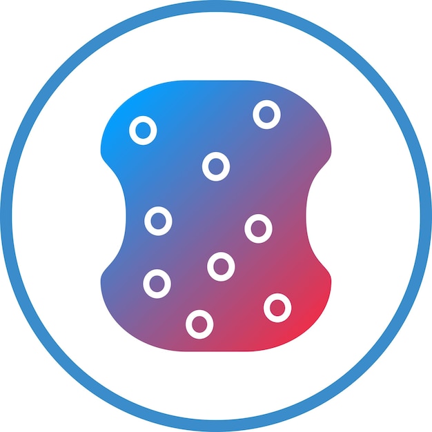 Diseño vectorial Estilo de icono de esponja