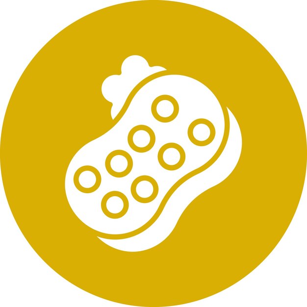 Diseño vectorial Estilo de icono de esponja