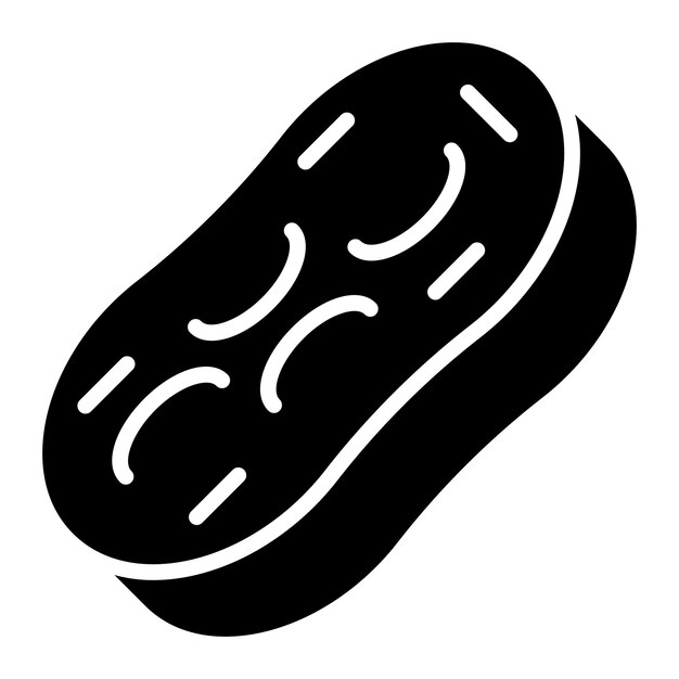 Diseño vectorial Estilo de icono de esponja