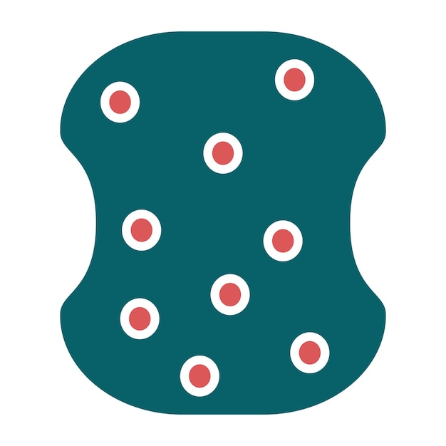 Diseño vectorial Estilo de icono de esponja