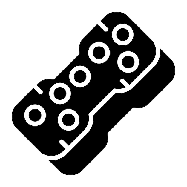 Diseño vectorial Estilo de icono de esponja
