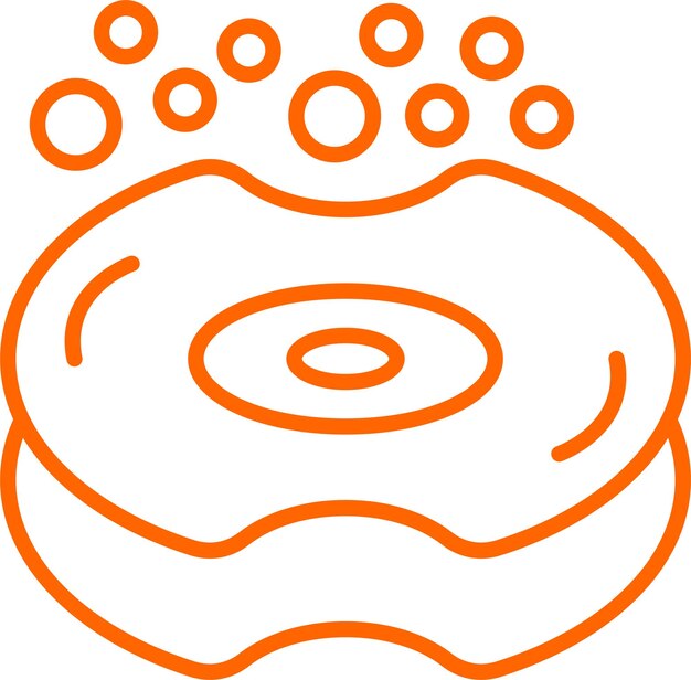 Diseño vectorial Estilo de icono de esponja