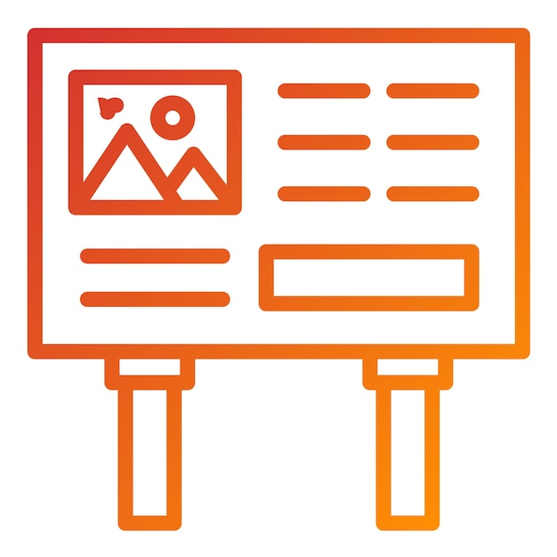 Diseño vectorial Estilo del icono del estandarte de bienestar