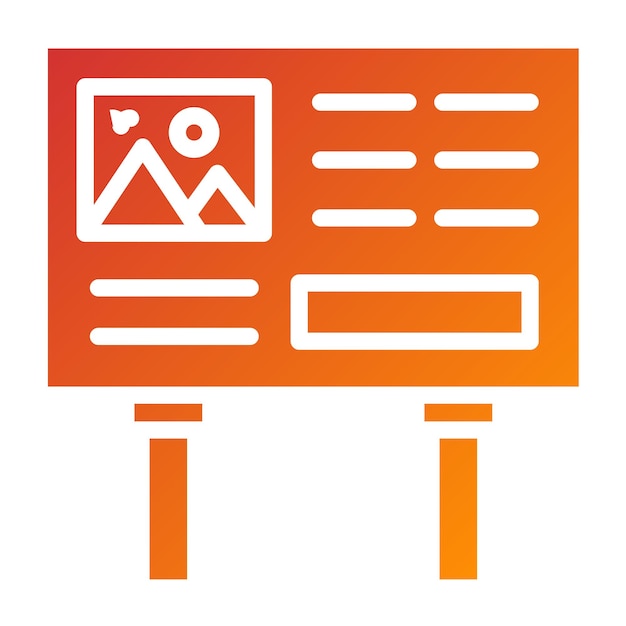 Diseño vectorial Estilo del icono del estandarte de bienestar