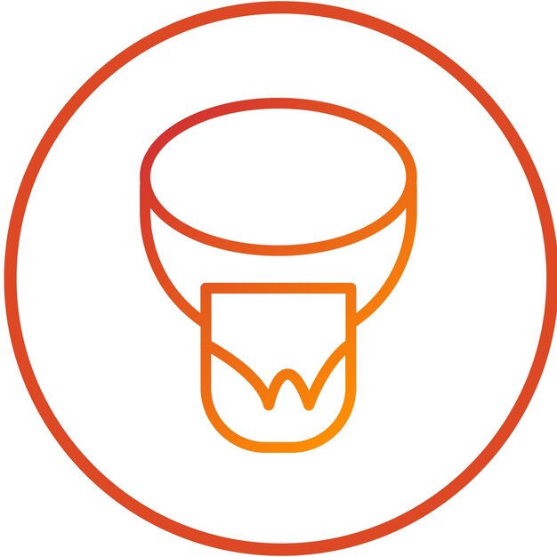 Diseño vectorial Estilo del icono de la estufa Trangia