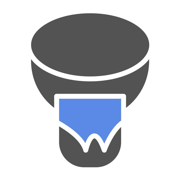 Diseño vectorial Estilo del icono de la estufa Trangia