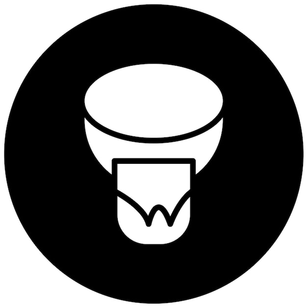 Diseño vectorial Estilo del icono de la estufa Trangia