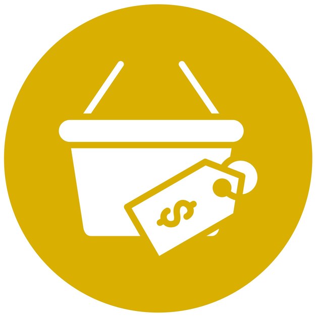 Diseño vectorial Estilo del icono de la etiqueta de producto
