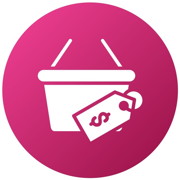 Diseño vectorial Estilo del icono de la etiqueta de producto