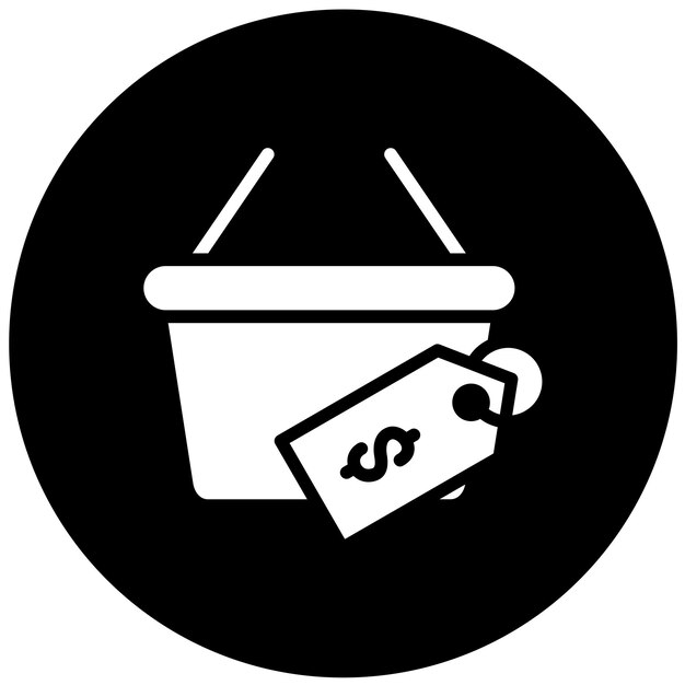 Diseño vectorial Estilo del icono de la etiqueta de producto
