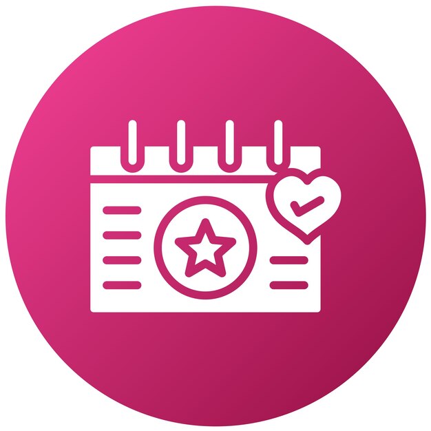 Diseño vectorial Estilo del icono del evento de bienestar