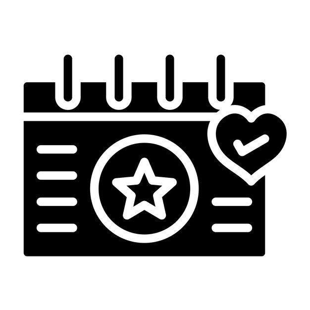 Diseño vectorial Estilo del icono del evento de bienestar