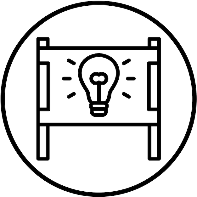 Diseño vectorial Estilo del icono del evento de lanzamiento