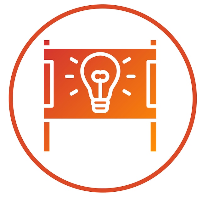 Diseño vectorial Estilo del icono del evento de lanzamiento