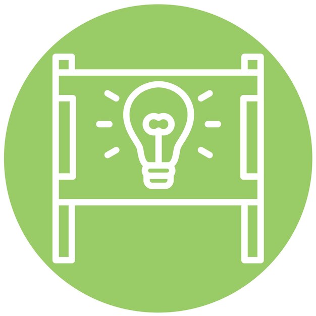 Diseño vectorial Estilo del icono del evento de lanzamiento