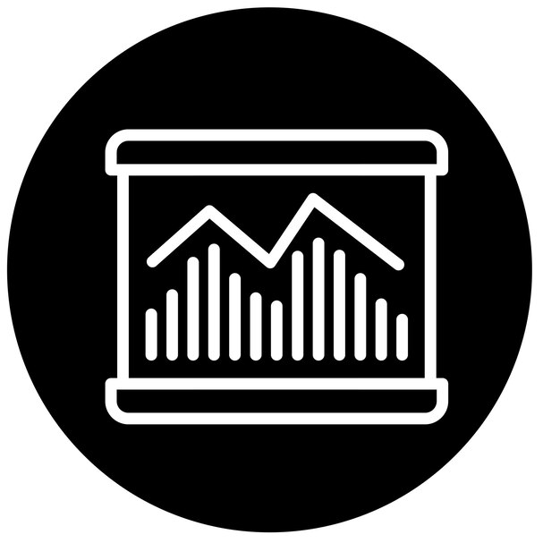 Diseño vectorial Estilo de icono de las existencias
