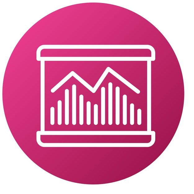 Diseño vectorial Estilo de icono de las existencias