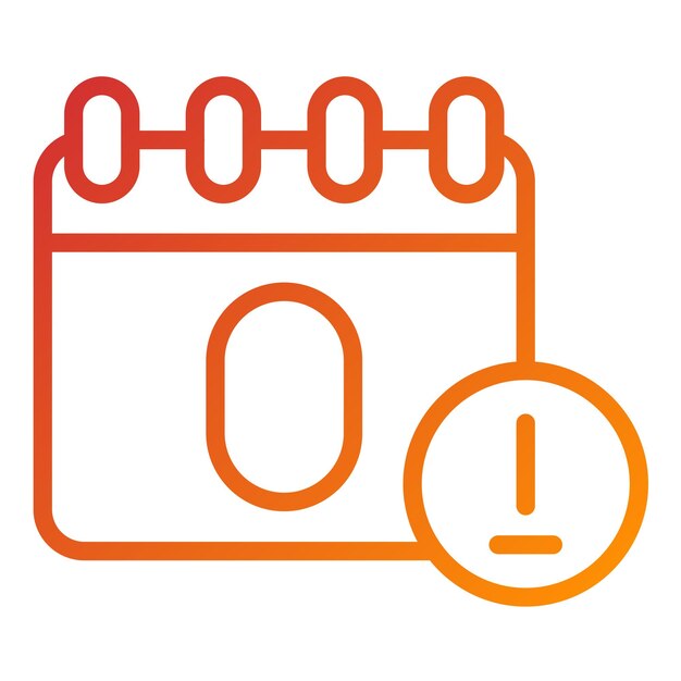 Diseño vectorial de estilo de icono de explotación de día cero