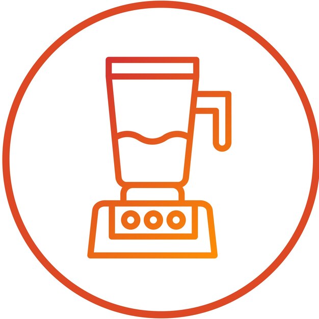 Diseño vectorial Estilo del icono del exprimidor