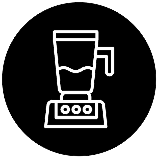 Diseño vectorial Estilo del icono del exprimidor