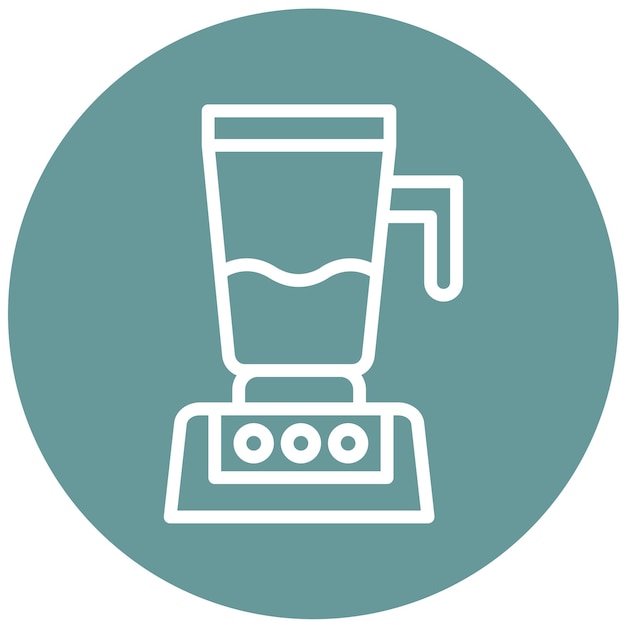 Diseño vectorial Estilo del icono del exprimidor