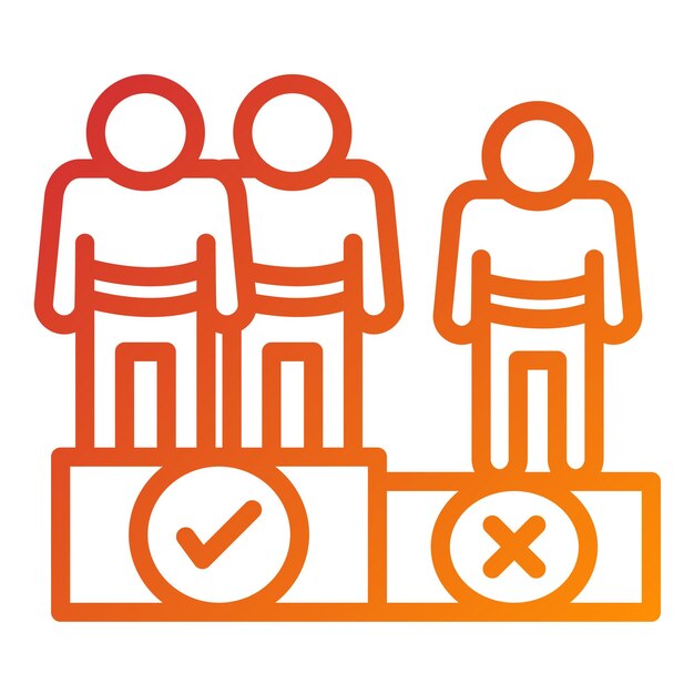 Diseño vectorial Estilo de icono de exuberancia