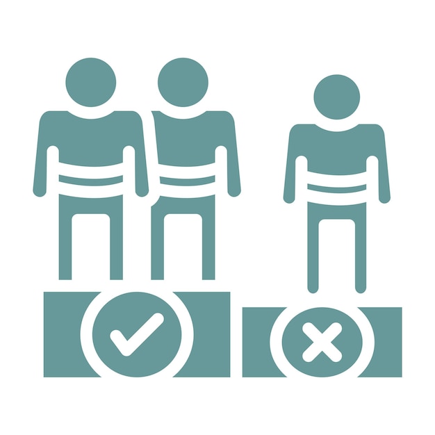 Diseño vectorial Estilo de icono de exuberancia