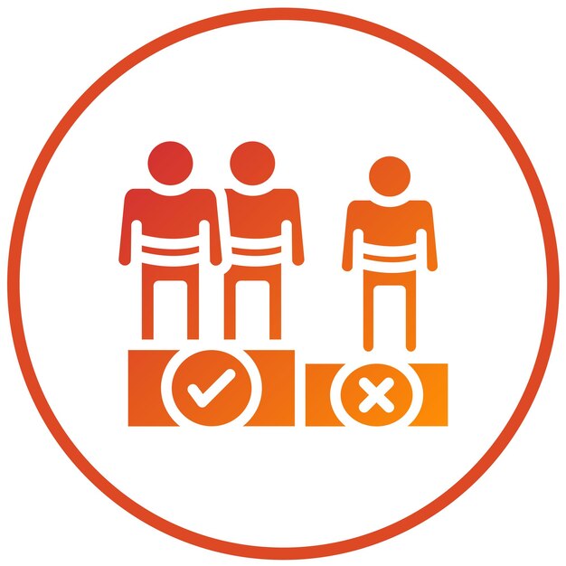 Diseño vectorial Estilo de icono de exuberancia