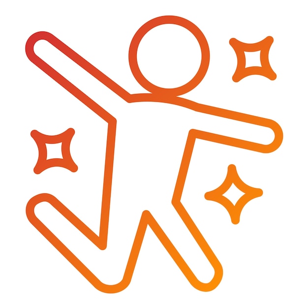 Diseño vectorial Estilo de icono exuberante