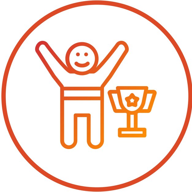 Diseño vectorial Estilo de icono Exult