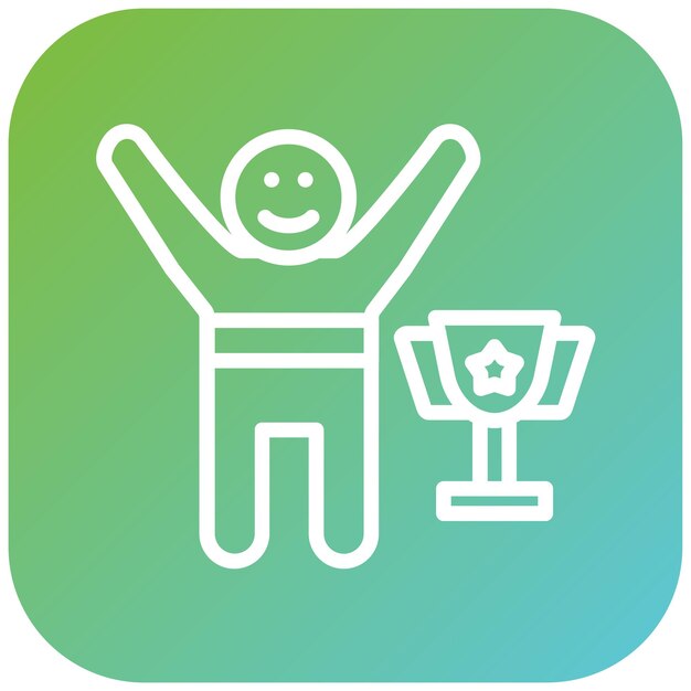 Diseño vectorial Estilo de icono Exult