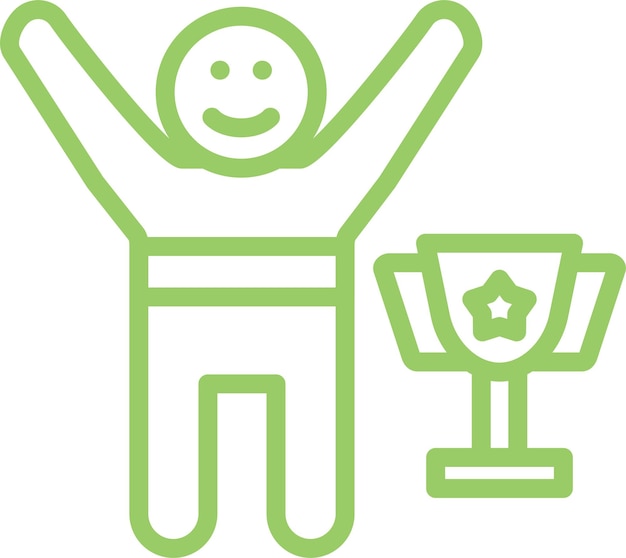 Diseño vectorial Estilo de icono Exult