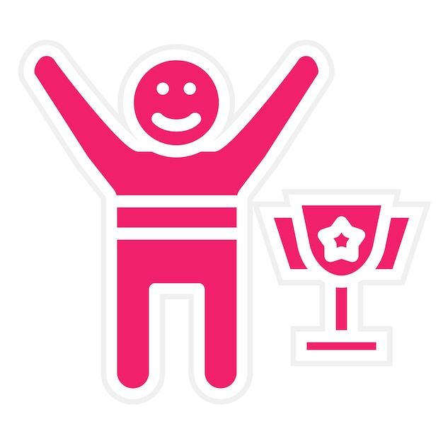 Diseño vectorial Estilo de icono Exult
