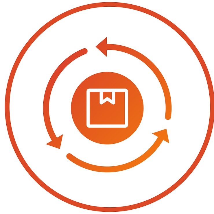 Vector diseño vectorial estilo de icono de fabricación ágil