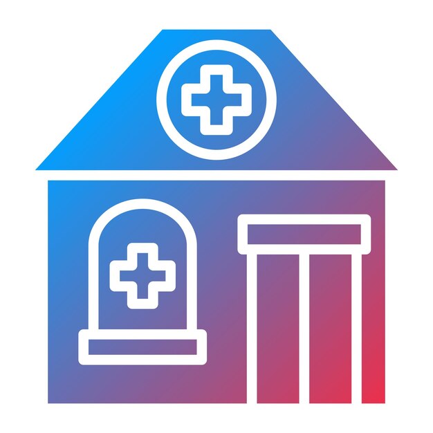 Diseño vectorial Estilo del icono de la farmacia