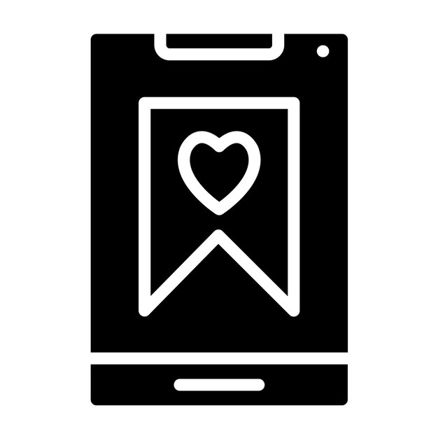 Diseño vectorial Estilo de icono favorito