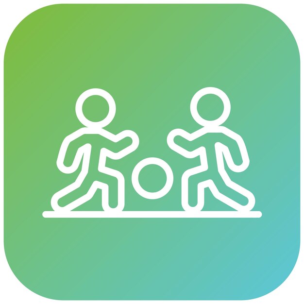 Diseño vectorial Estilo del icono de la fecha de reproducción