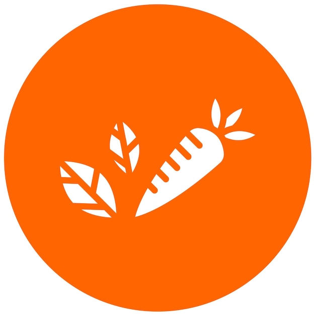 Diseño vectorial Estilo del icono de la felicidad vegetal