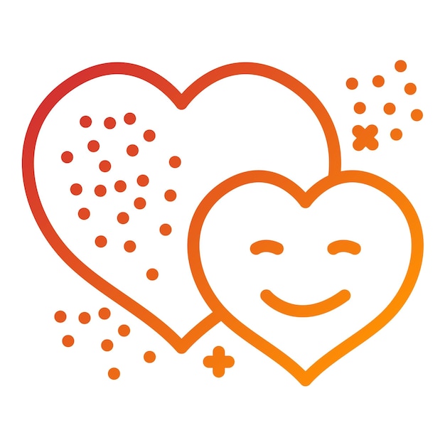 Diseño vectorial Estilo del icono de Felicity
